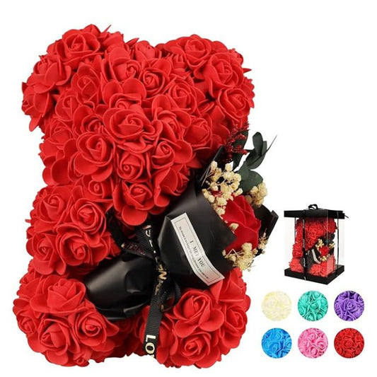 2025 Perfect Gift: Eternal Rose Teddy Bear for Mom 🌹 | Mother's Day, Valentine's, & Anniversary Magic 🎁